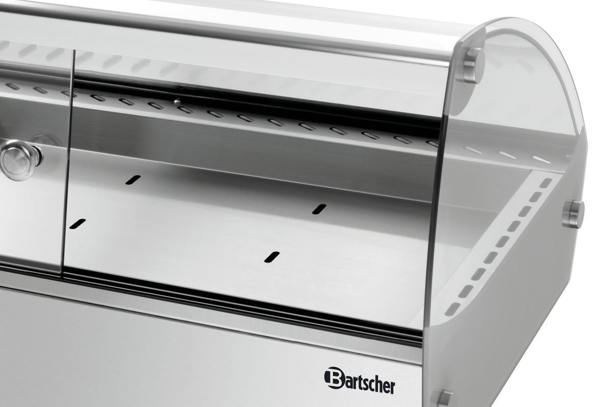 Heiße Aufsatzvitrine R4 4 x 1/3 GN | Bartscher 305058 - Bartscher