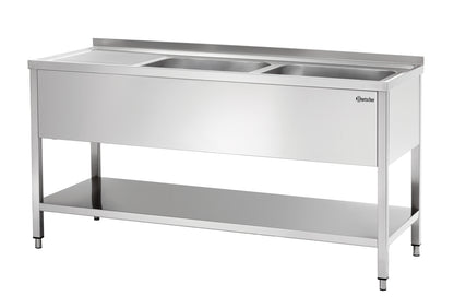 Spüle 700, B 1600, 2 Becken RE | Bartscher 306600 - Bartscher