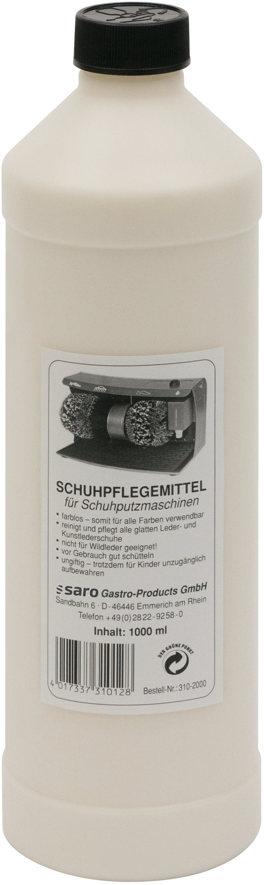 1 Ltr. Flüssige Schuhcreme | Saro 310-2000