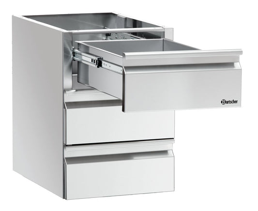 Schubladenblock 3 x 1/1 GN | Bartscher 315307 - Bartscher