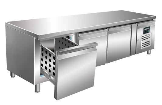 Unterbaukühltisch mit 3 Schubladen,  Modell UGN 3100 TN-3S | Saro 323-3115