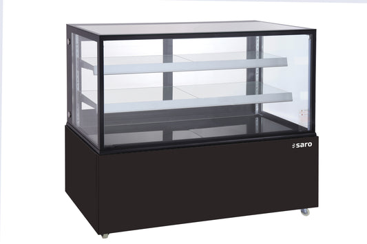 Kuchenvitrine 510 L - schwarz  Modell VANESSA | Saro 330-1109