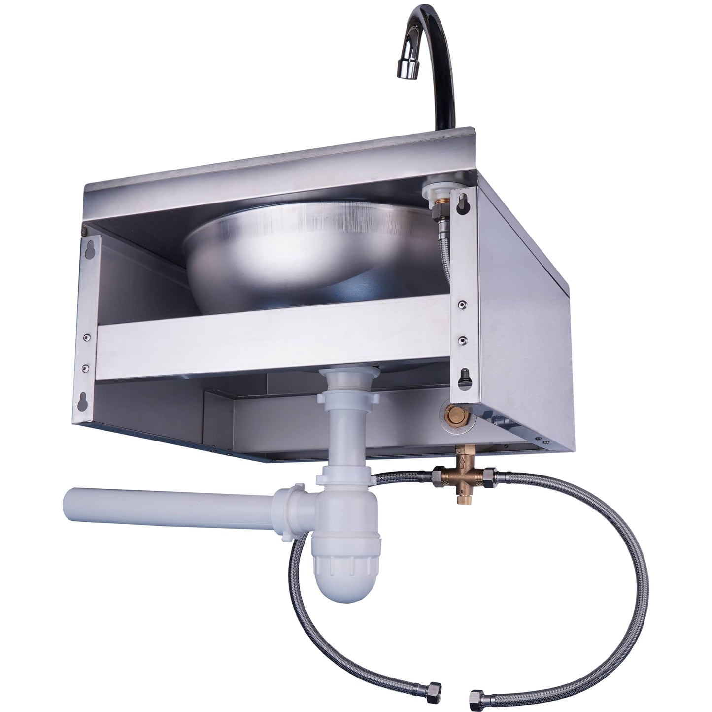 Handwaschbecken mit Kniebedienung  Modell JUSTIN | Saro 353-1007