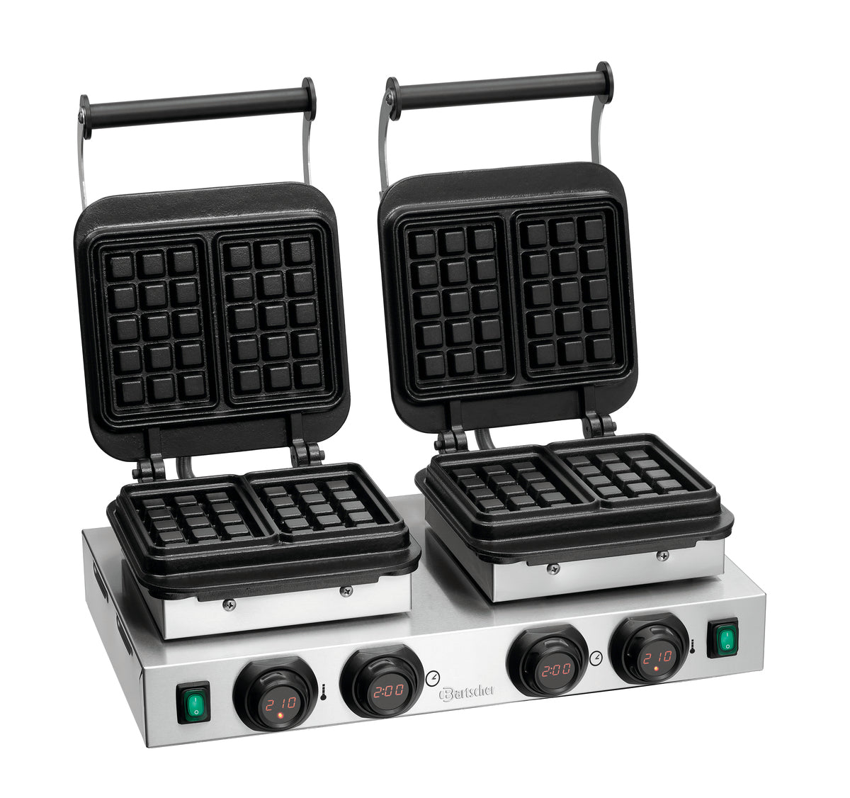 Waffeleisen MDI 2BW160-101 | Bartscher 370196 - Bartscher