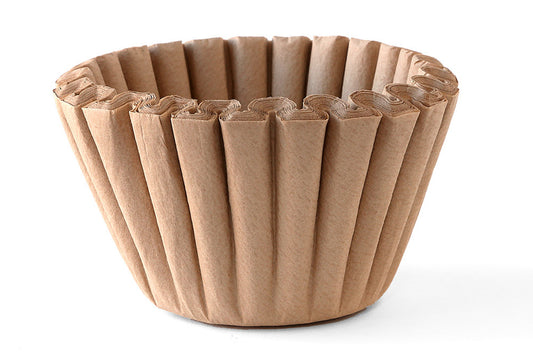 Korbfilterpapier für Kaffeemaschinen, ungebleicht | Saro 39-1005