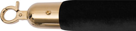 Kordel für Absperrpfosten schwarz / gold  Modell AF 222 | Saro 399-10263