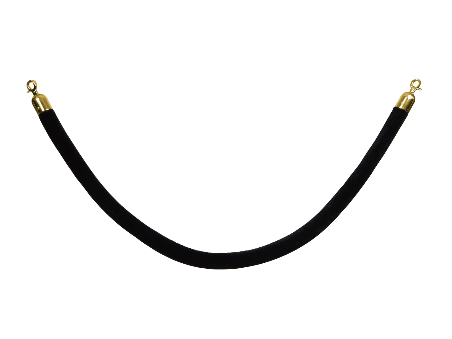 Kordel für Absperrpfosten schwarz / gold  Modell AF 222 | Saro 399-10263