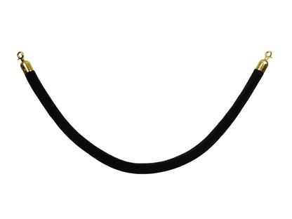 Kordel für Absperrpfosten schwarz / gold  Modell AF 222 | Saro 399-10263