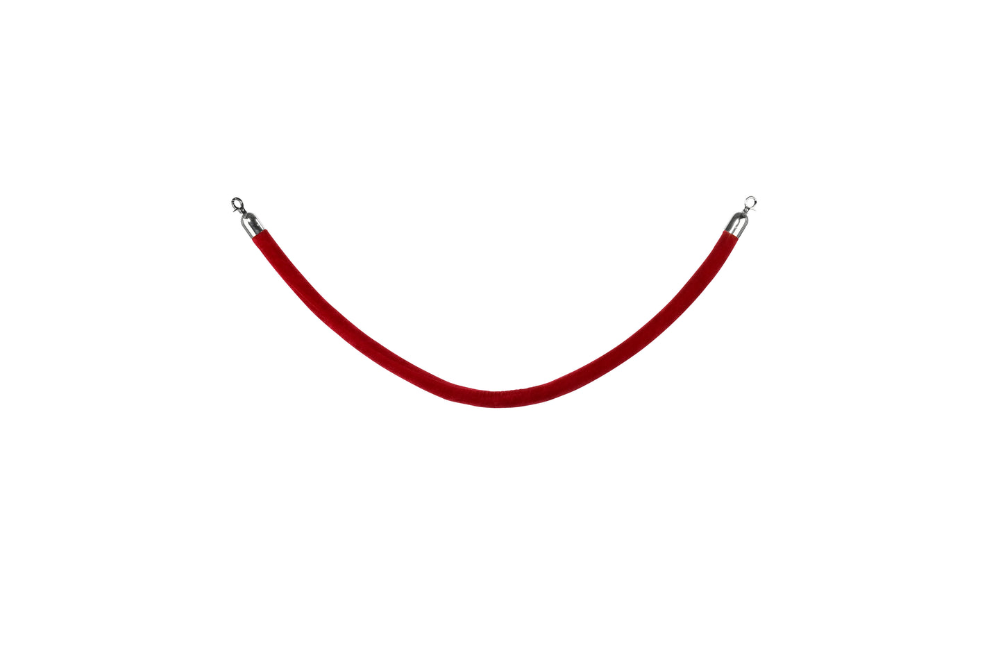 Kordel für Absperrpfosten rot / silber  Modell AF 219 | Saro 399-1026