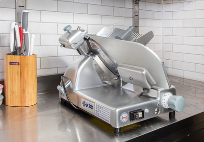 Aufschnittmaschine Schrägschneider Messer Ø 300mm IP 44 | KBS 40110015 - KBS Gastrotechnik