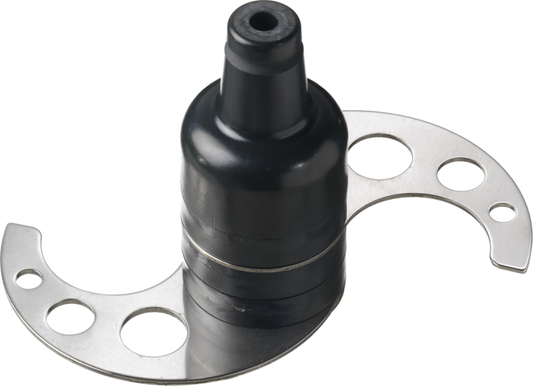 Emulsionsmesser 2 Klingen gelocht, mit Schaft für Cutter Modell 40500010 und 40500011 | KBS 40590026 - KBS Gastrotechnik