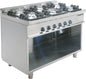 Gasherd mit offenem Unterbau  Modell E7/KUPG6BA | Saro 423-1025