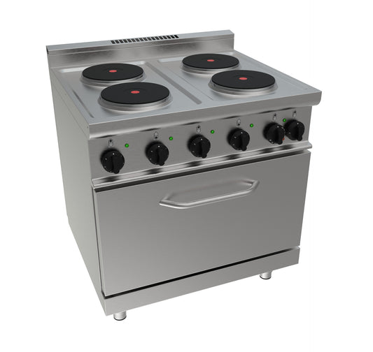 Elektroherd mit Elektrobackofen  Modell E7/CUET4LE | Saro 423-1080