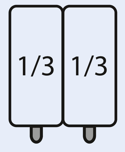 E7/CPCEXC Nudelkorb-Set: 2 x 1/3 GN | Saro 423-4010