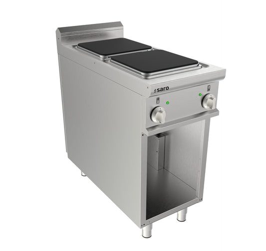 Elektroherd offener Unrterbau 2 Platten  Modell LQ / CQE2BA | Saro 423-8200