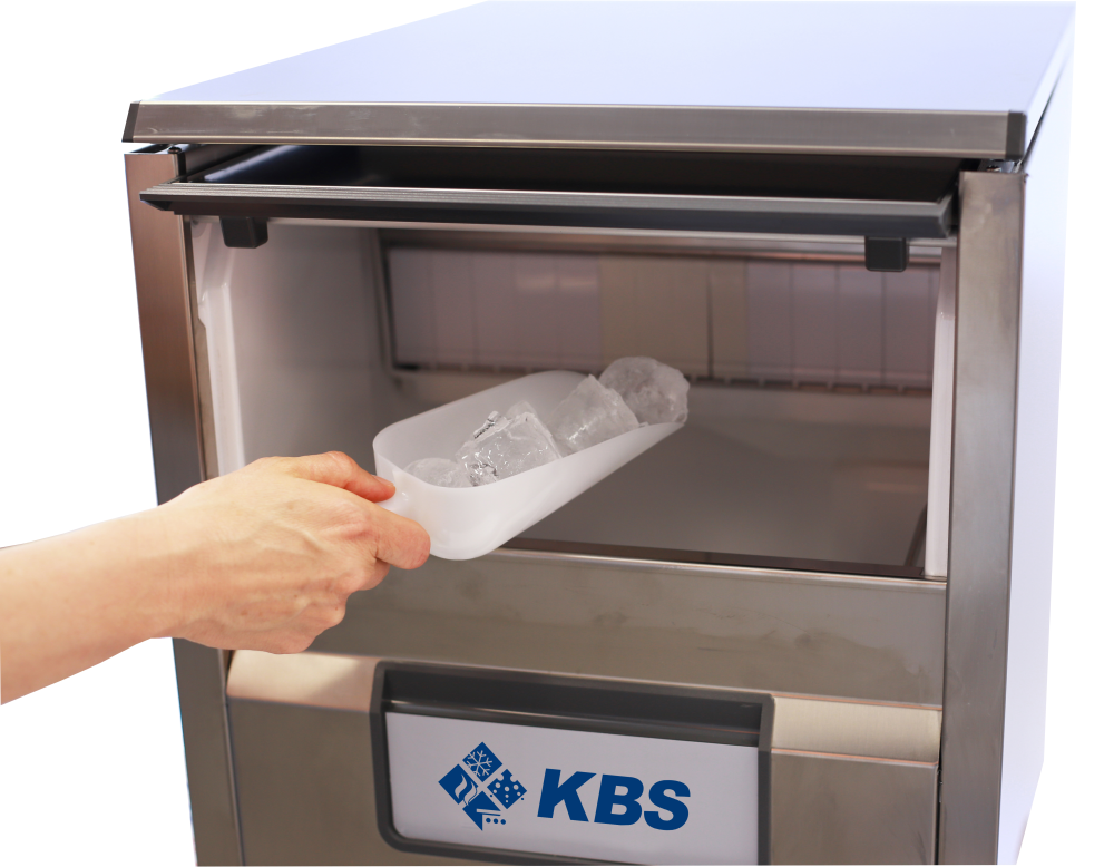 Vollkegel-Eiswürfelbereiter Solid 219 L | KBS 43402205 - KBS Gastrotechnik