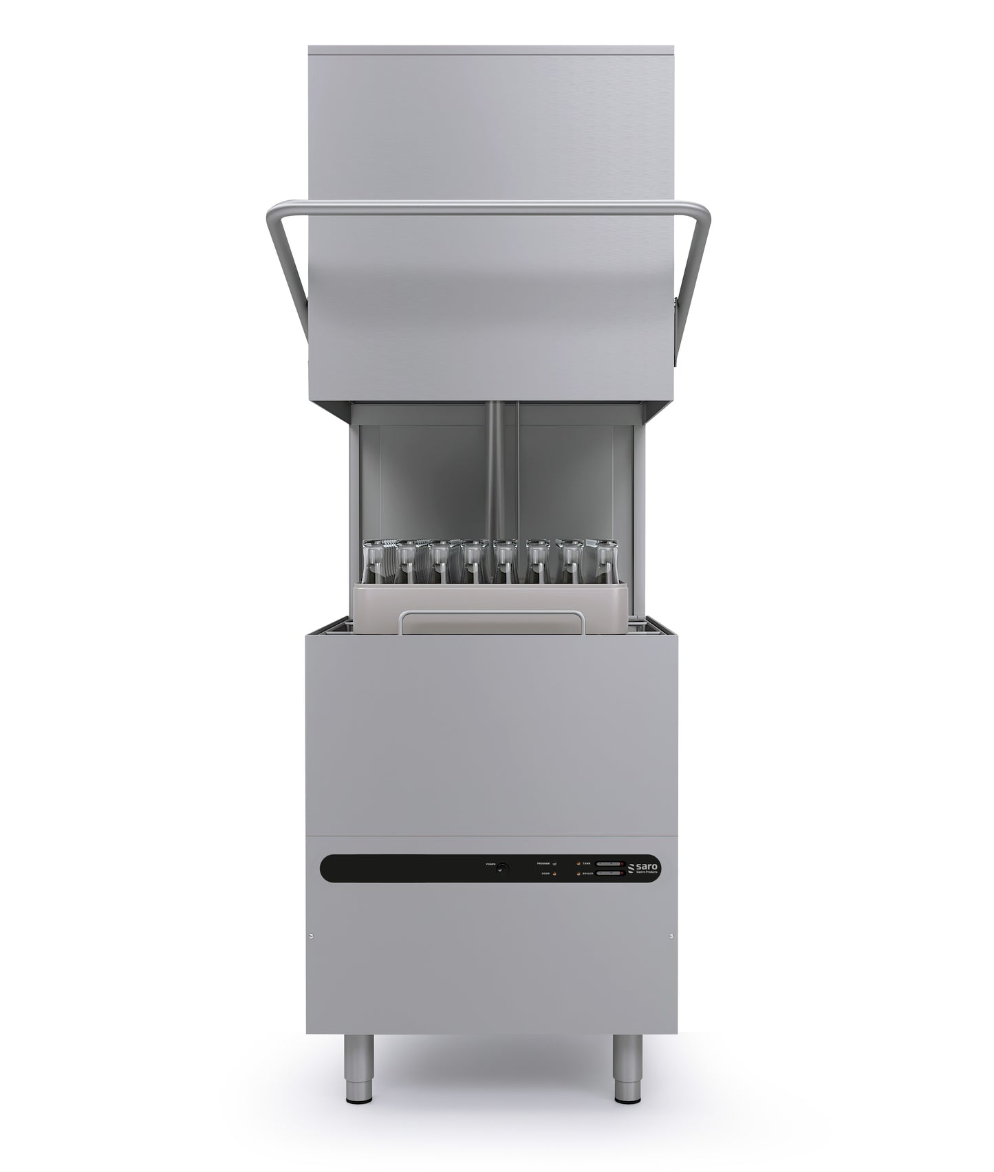 Haubenspülmaschine doppelwandig Modell FRANKFURT | Saro 440-2100