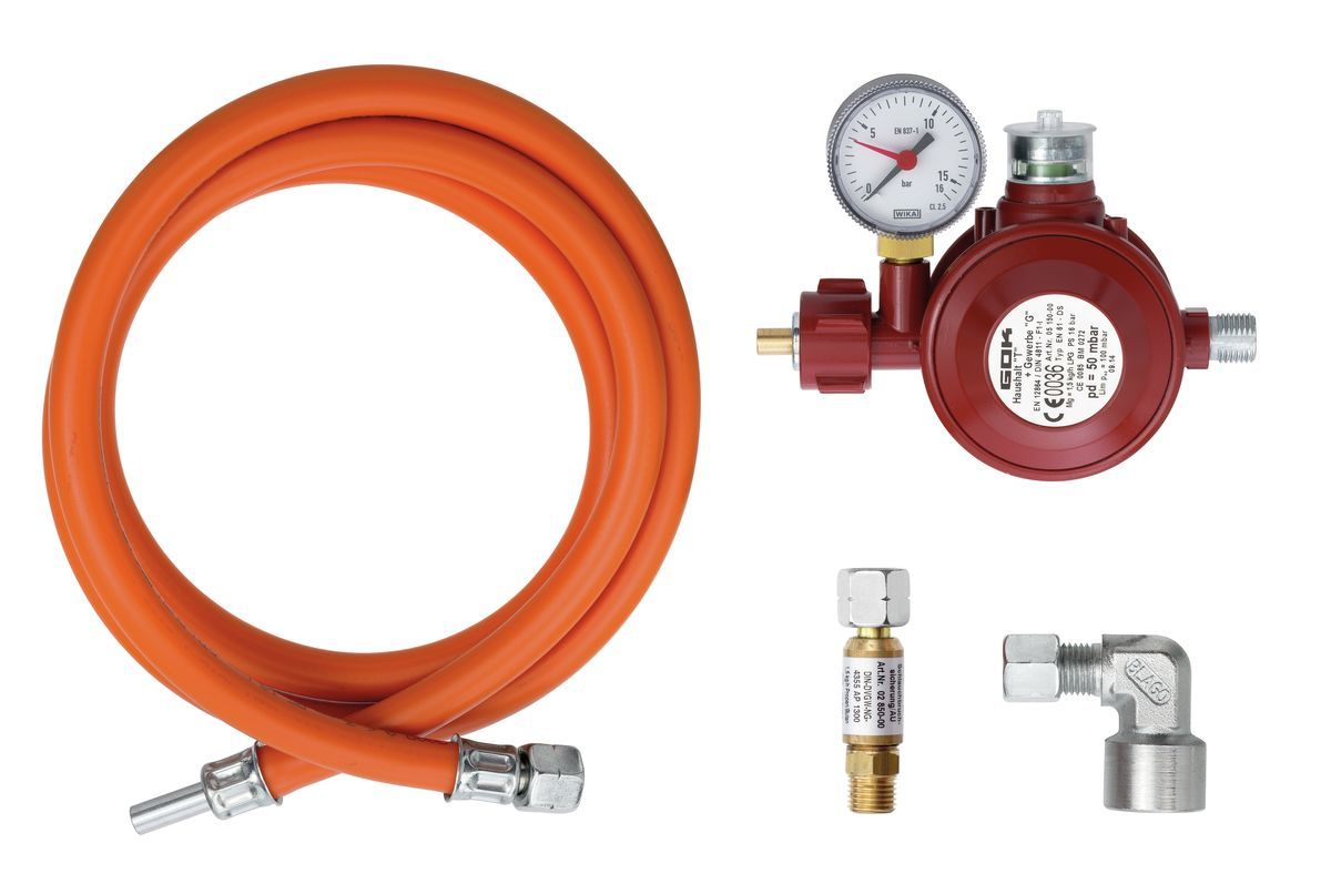 Gasanschluss-Set GW-AI | Bartscher 500180