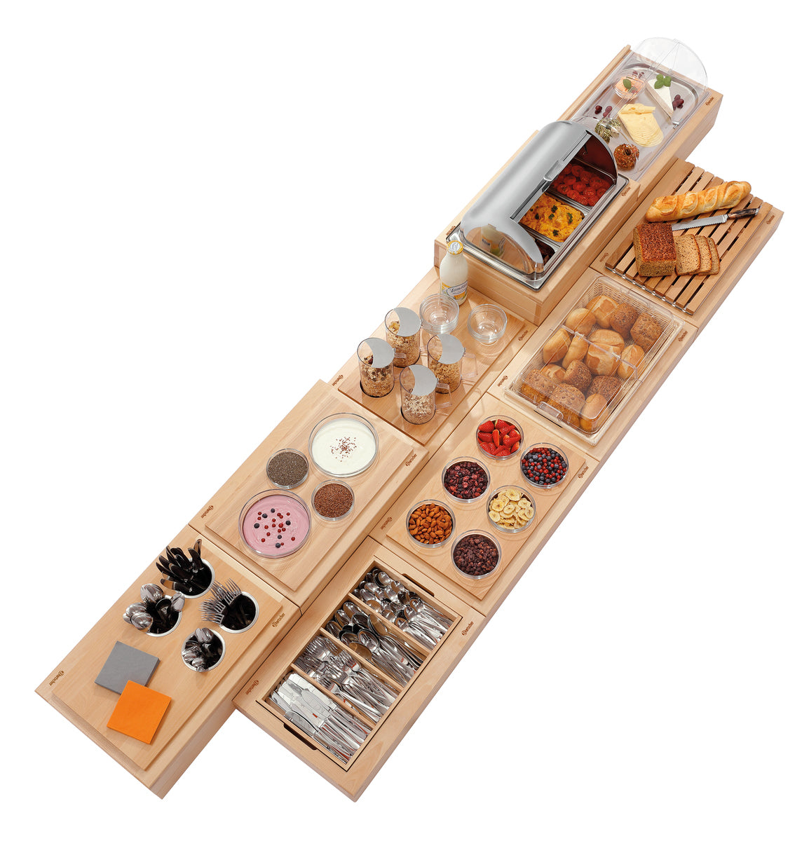 Buffet-System Set CD3-1/3 | Bartscher 500738 - Bartscher