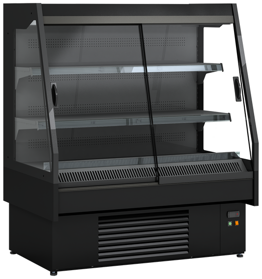 Wandkühlregal Maple 130 mit Schiebetüren | KBS 50131 - KBS Gastrotechnik