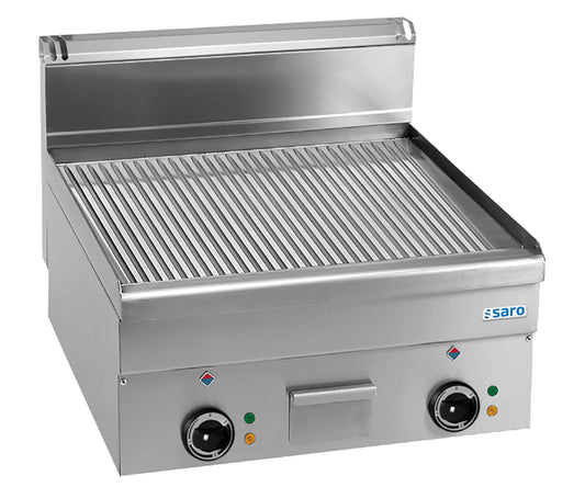 Elektrogrillplatte gerillt Tischmodell EFT66R | Saro 504-1115