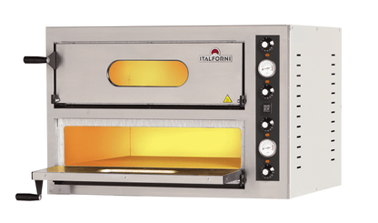 Pizzaofen Compact 4 für 4+4 Pizzen ø32cm elektro 9 kW | KBS 50521014 - KBS Gastrotechnik