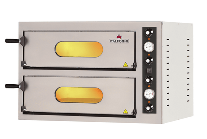 Pizzaofen Compact 4 für 4+4 Pizzen ø32cm elektro 9 kW | KBS 50521014 - KBS Gastrotechnik