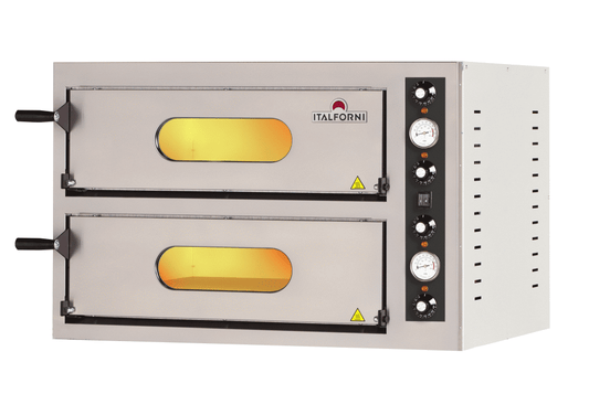 Pizzaofen Compact 4 für 4+4 Pizzen ø32cm elektro 9 kW | KBS 50521014 - KBS Gastrotechnik