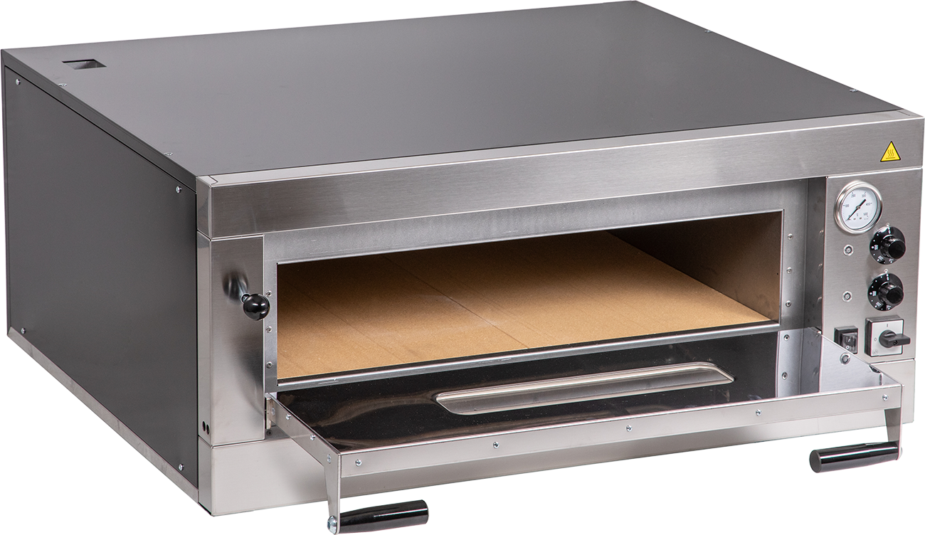 Pizzaofen Basic 4 für 4 Pizzen ø33cm elektro 4,8 kW | KBS 52505110 - KBS Gastrotechnik