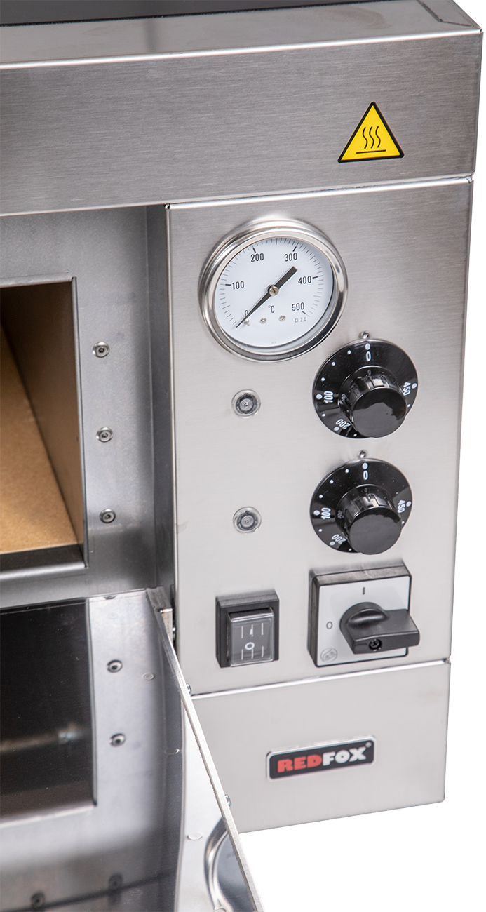 Pizzaofen Basic 4 für 4 Pizzen ø33cm elektro 4,8 kW | KBS 52505110 - KBS Gastrotechnik