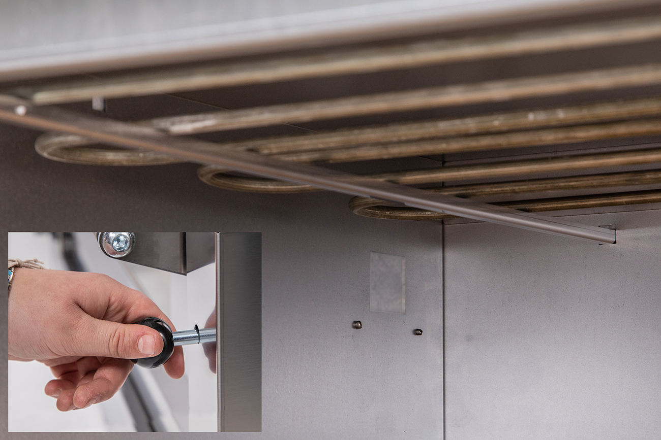 Pizzaofen Comfort 4 für 4 Pizzen ø33cm elektro 4,8 kW | KBS 52505111 - KBS Gastrotechnik