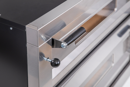 Pizzaofen Basic 4+4 für 8 Pizzen ø33cm elektro 9,6 kW | KBS 52505120 - KBS Gastrotechnik