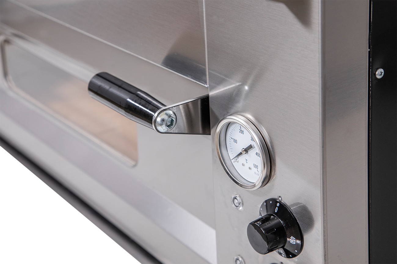 Pizzaofen Basic 4+4 für 8 Pizzen ø33cm elektro 9,6 kW | KBS 52505120 - KBS Gastrotechnik