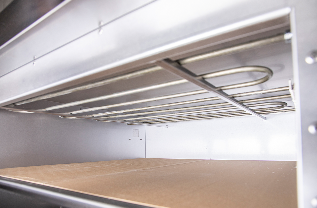 Pizzaofen Basic 4+4 für 8 Pizzen ø33cm elektro 9,6 kW | KBS 52505120 - KBS Gastrotechnik