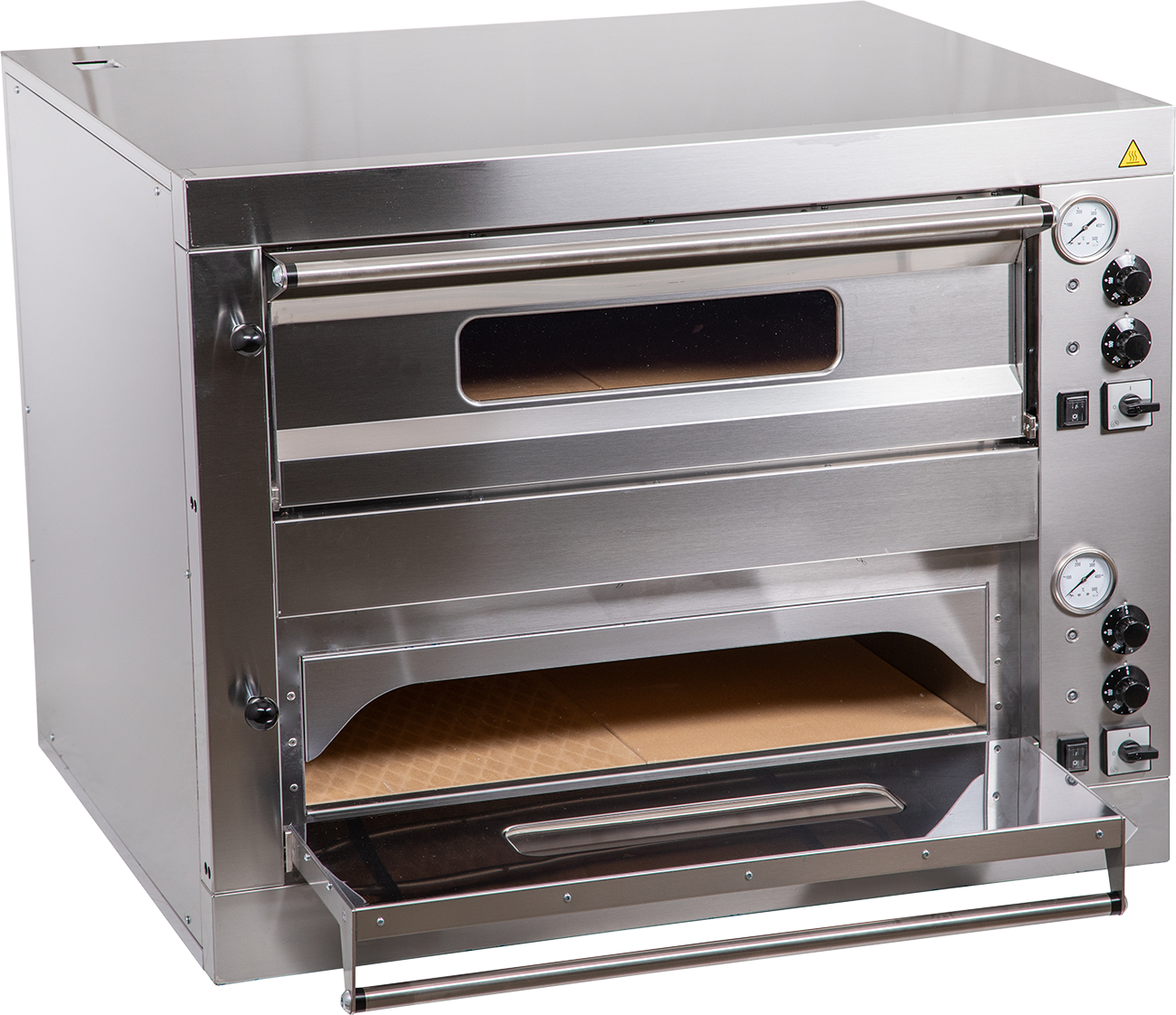 Pizzaofen Comfort 4+4 für 8 Pizzen ø33cm elektro 9,6 kW | KBS 52505121 - KBS Gastrotechnik