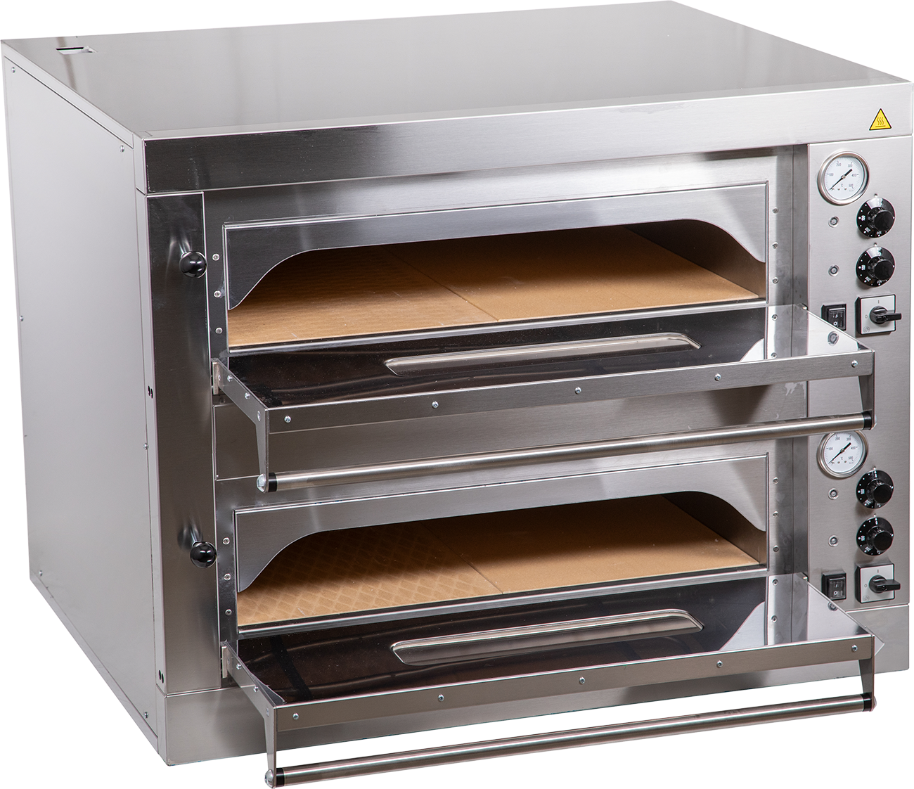Pizzaofen Comfort 4+4 für 8 Pizzen ø33cm elektro 9,6 kW | KBS 52505121 - KBS Gastrotechnik