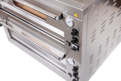 Pizzaofen Comfort 4+4 für 8 Pizzen ø33cm elektro 9,6 kW | KBS 52505121 - KBS Gastrotechnik