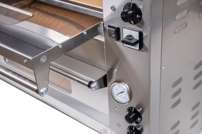 Pizzaofen Comfort 4+4 für 8 Pizzen ø33cm elektro 9,6 kW | KBS 52505121 - KBS Gastrotechnik