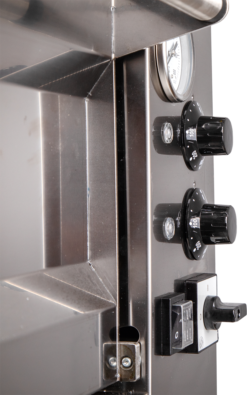 Pizzaofen Comfort 4+4 für 8 Pizzen ø33cm elektro 9,6 kW | KBS 52505121 - KBS Gastrotechnik