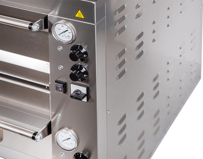 Pizzaofen Comfort 4+4 für 8 Pizzen ø33cm elektro 9,6 kW | KBS 52505121 - KBS Gastrotechnik