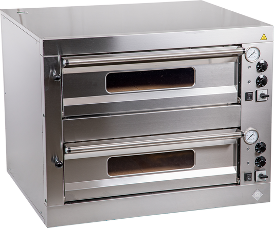 Pizzaofen Comfort 4+4 für 8 Pizzen ø33cm elektro 9,6 kW | KBS 52505121 - KBS Gastrotechnik