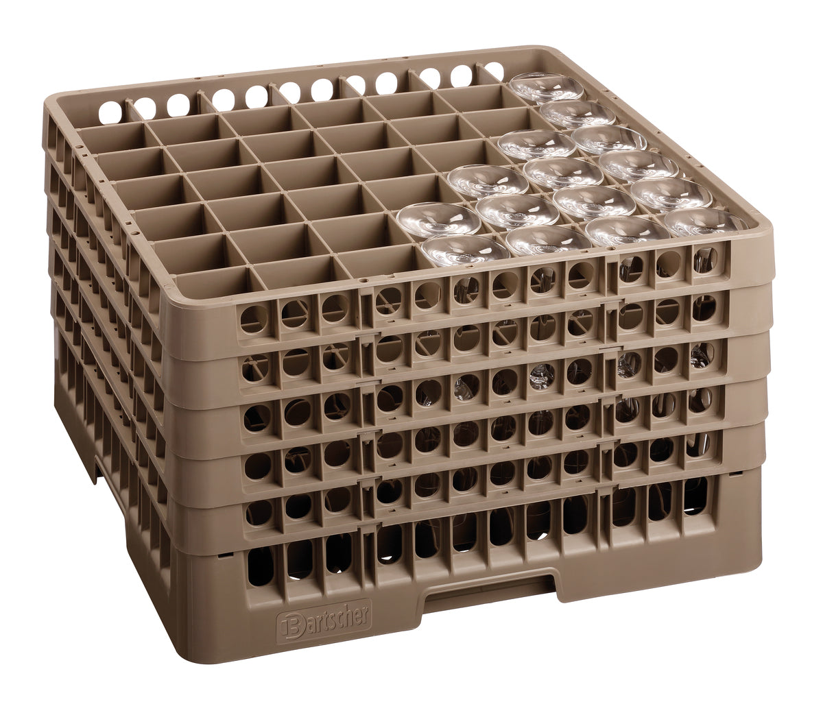 Gläserkorb, 49 Fächer | Bartscher 5355 - Bartscher