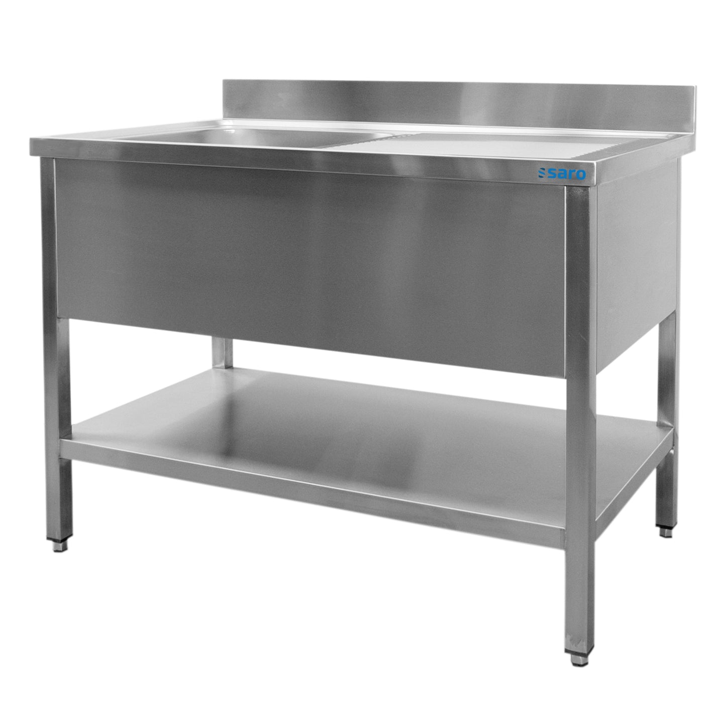 Spültisch 1 Becken, links - B 1400 x T 600 mm | Saro 600-2515L