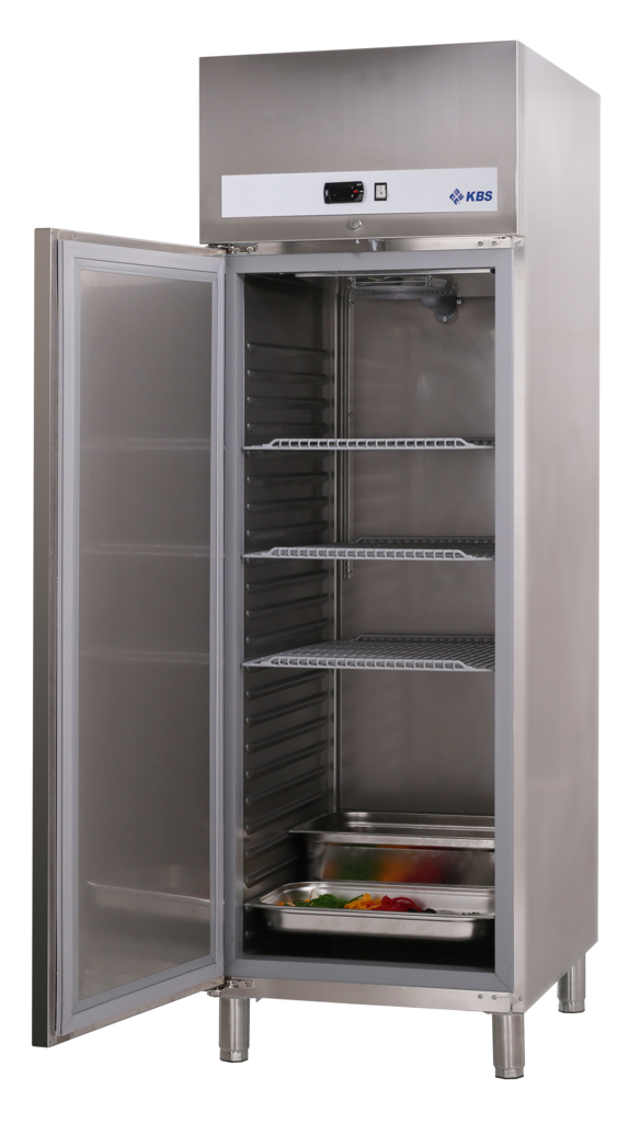 Edelstahl-Gewerbe-Kühlschrank Ready KU 707 Türanschlag links | KBS 60421012 - KBS Gastrotechnik