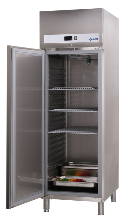 Edelstahl-Gewerbe-Kühlschrank Ready KU 707 Türanschlag links | KBS 60421012 - KBS Gastrotechnik