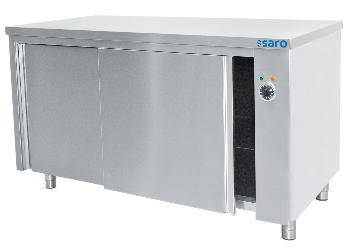 Wärmeschrank - Breite 2000 mm, T 700 x H 850 mm | Saro 700-2125