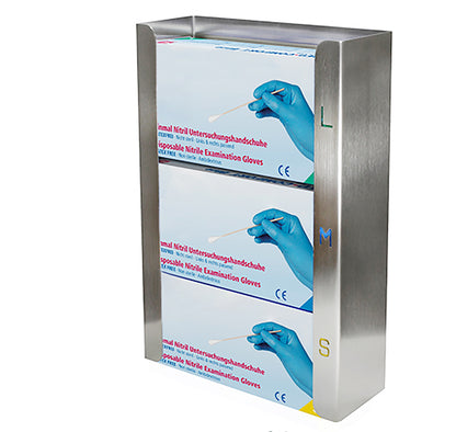 Edelstahl-Handschuhspender  Modell LAZARO | Saro 700-6100