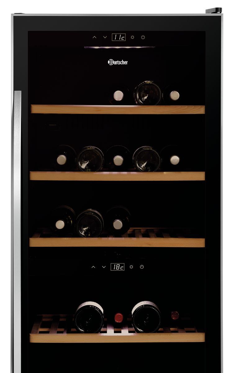 Weinkühlschrank 2Z 126FL | Bartscher 700131 - Bartscher