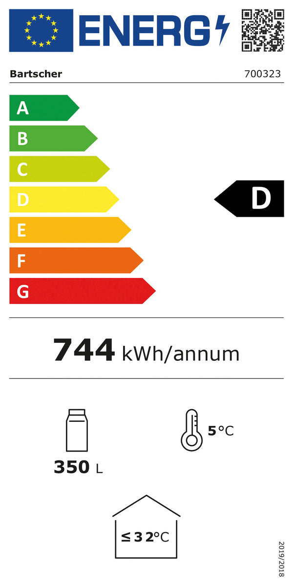 Flaschenkühlschrank 350L | Bartscher 700323 - Bartscher