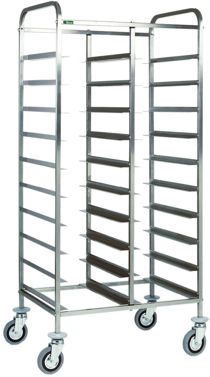 Abräumwagen 740 für 20 Tabletts GN 1/1 ohne Seitenwand | KBS 70970020